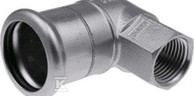 Inox koljeno s priključkom 15x1/2"